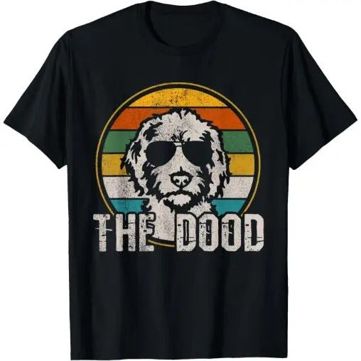 The Dood Vintage Retro Dog T-Shirt Made in USA