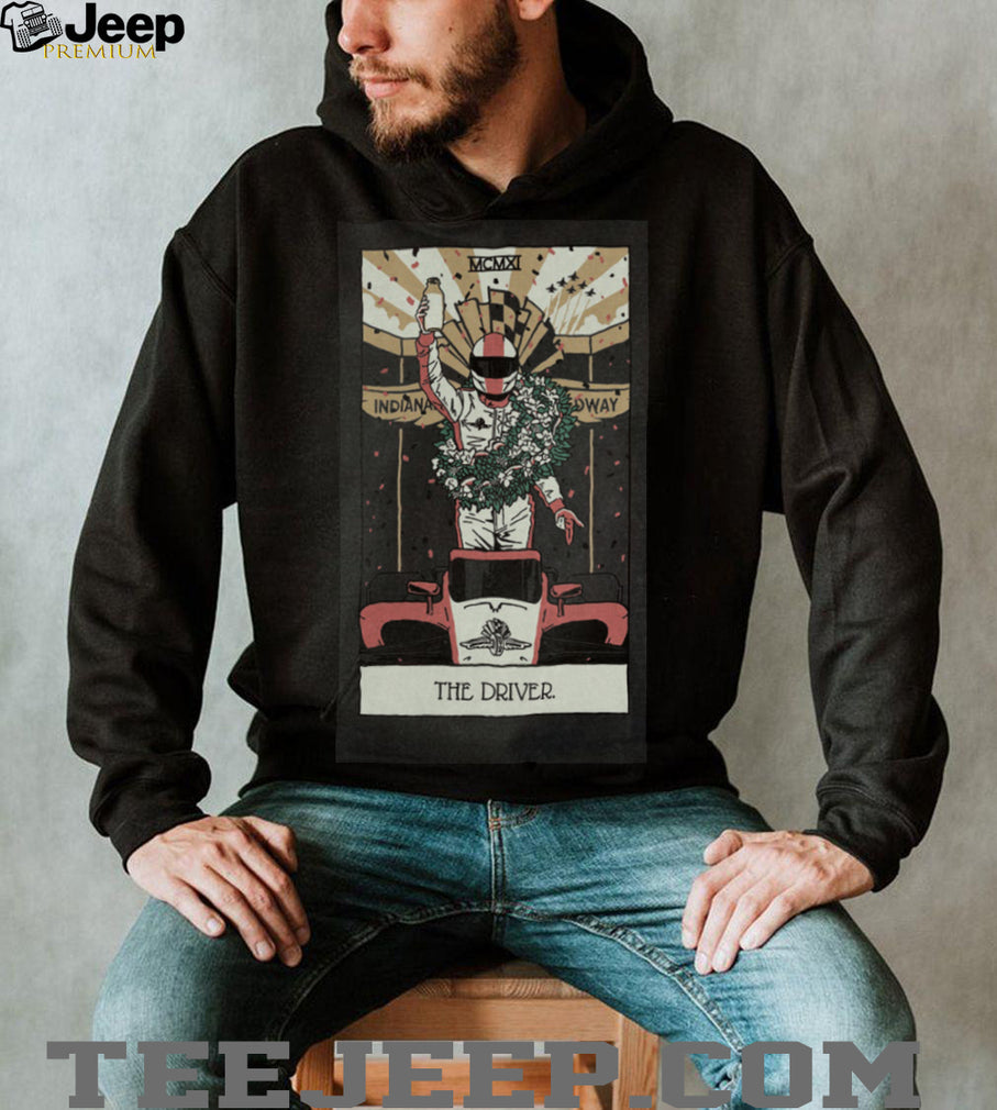 The Driver Tarot Card Indy 500 Racing Winner Graphic T Shirt