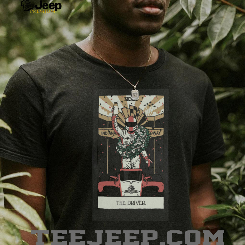 The Driver Tarot Card Indy 500 Racing Winner Graphic T Shirt