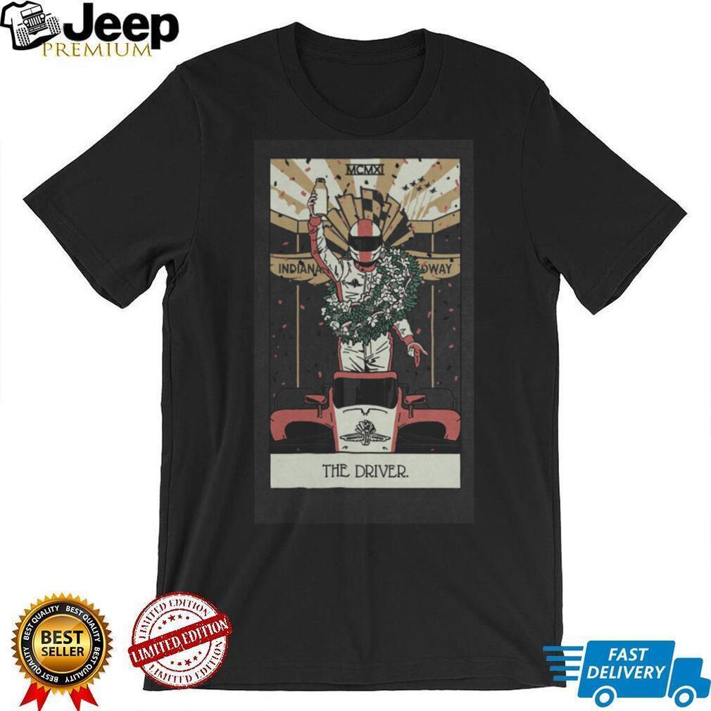 The Driver Tarot Card Indy 500 Racing Winner Graphic T Shirt