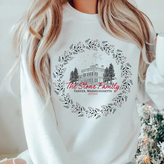 The Family Stone Sweatshirt, The Family Stone Movie Gifts, The Family Stone Movie Hoodie, Holiday Season RomCom Sweater, Christmas Crewneck, Gilmores Girls Merch, Lucks Dinner Womenswear Shirt