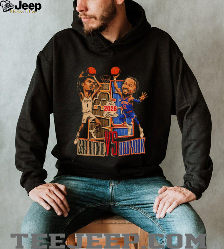 The Finals 2026 NBA San Antonio vs New York Basketball shirt