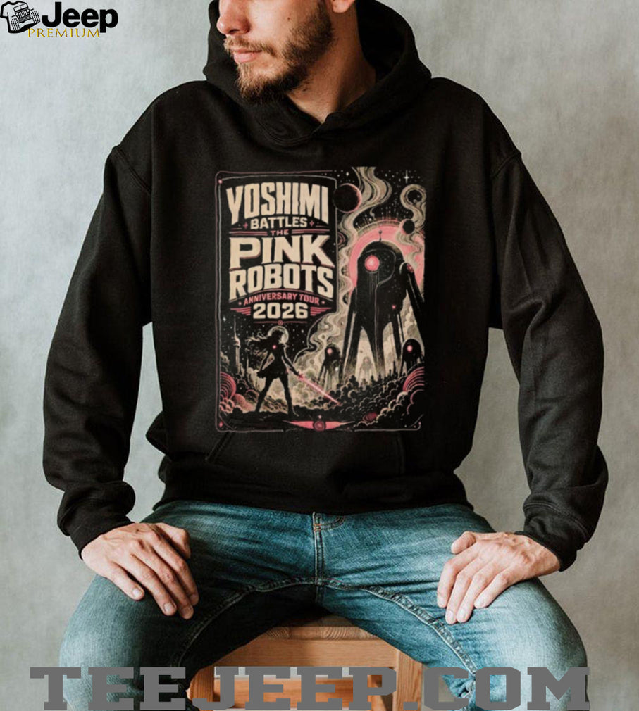 The Flaming Lips Yoshimi Battles The Pink Robots Anniversary Tour 2026 shirt