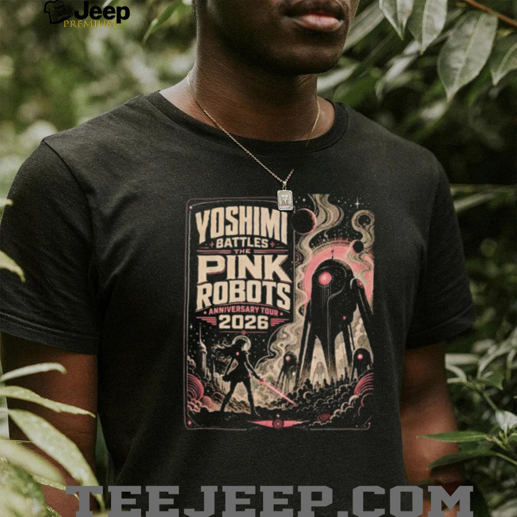 The Flaming Lips Yoshimi Battles The Pink Robots Anniversary Tour 2026 shirt
