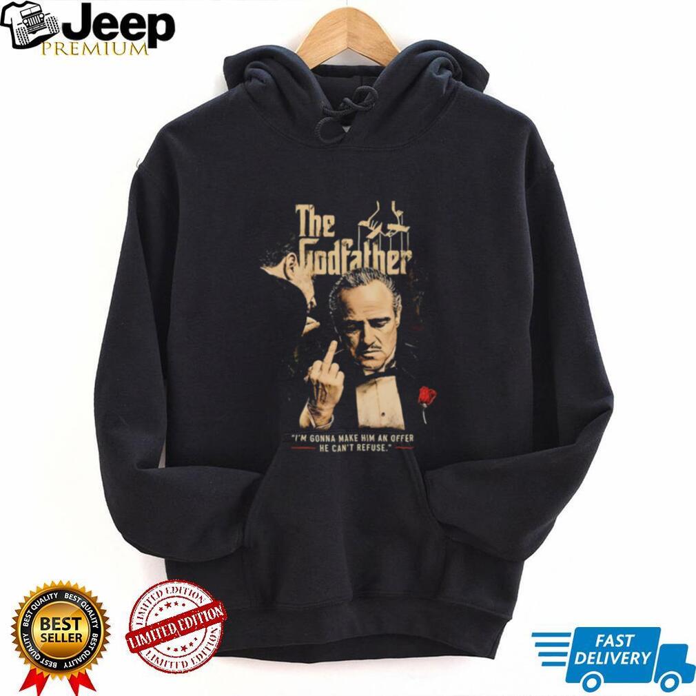 The Godfather Don Corleone middle finger shirt