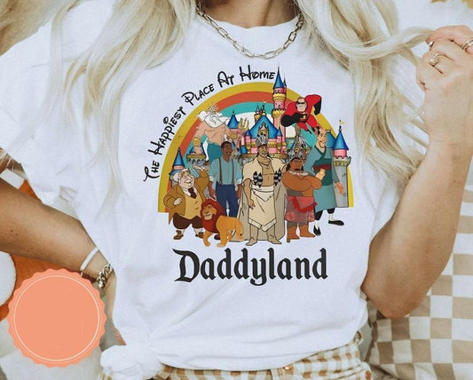 The Happiest Place At Home Tshirt Sweatshirt, Funny Father'S Day Matching Shirt, Magic Kingdom Shirt, Trip Family Holiday Outfits Shirt