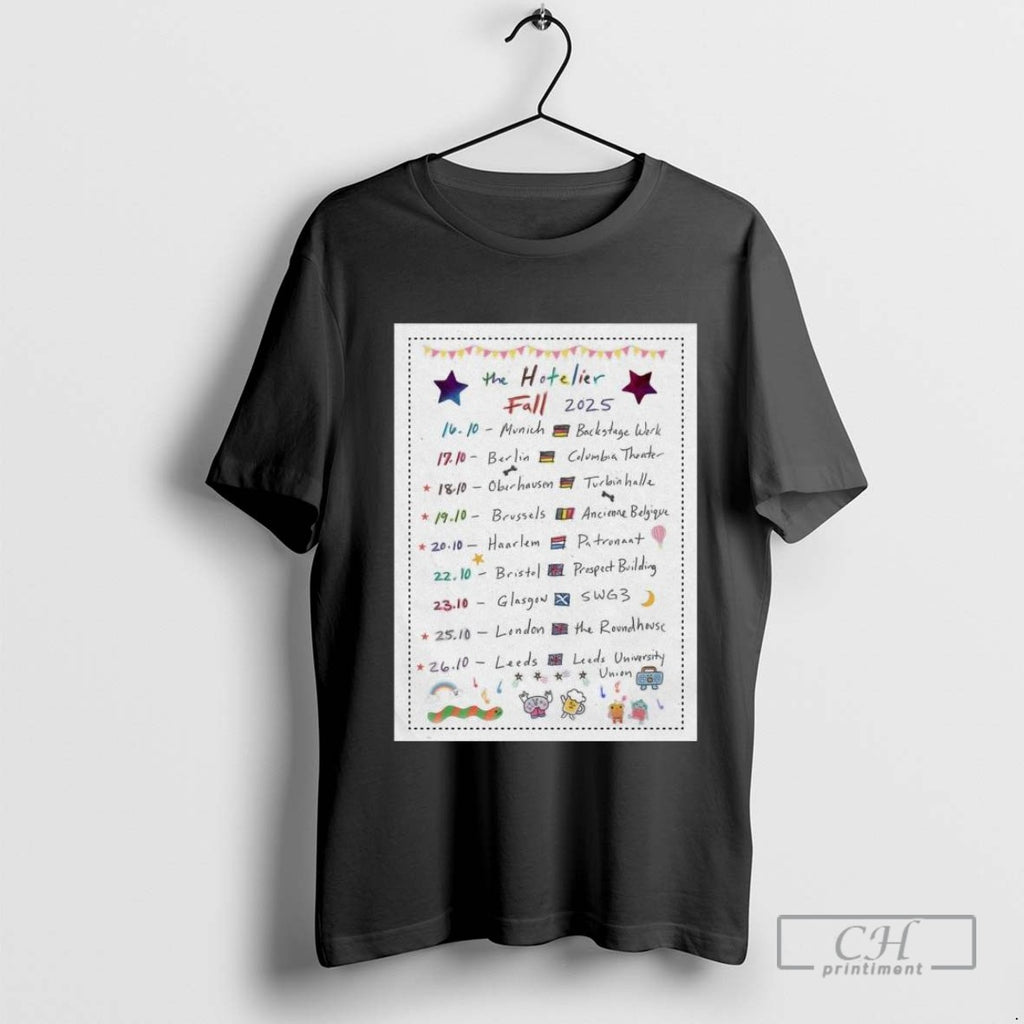The Hotelier 2025 Fall Tour T Shirt Sweater