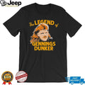 The Legend of Gennings Dunker Mullet T Shirt Retro Character Graphic T shirt