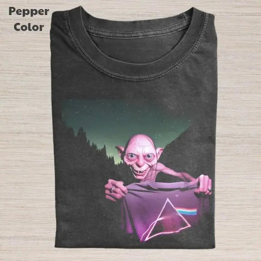 The Lord of the Rings Vintage Graphic Tee, Funny Gollum T-Shirt, Movies Tee, Unisex Meme Cringe Funny Dumb Shirt, Menswear Womenswear Streetwear
