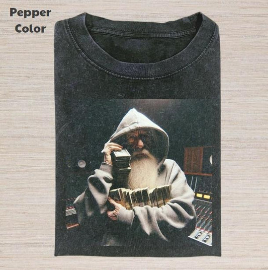 The Lord of the Rings Vintage Graphic Tee, Galdalf Dollar T-Shirt, Movies Tee, Unisex Meme Cringe Funny Dumb Shirt, Menswear Womenswear Streetwear