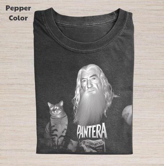 The Lord of the Rings Vintage Graphic Tee, Galdalf Selfie With Cat T-Shirt, Movies Tee, Unisex Meme Funny Dumb Shirt, Menswear Womenswear Streetwear