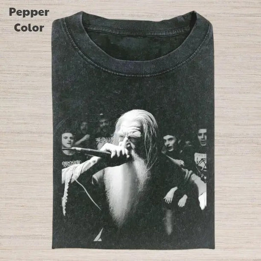 The Lord of the Rings Vintage Graphic Tee, Galdalf Singing T-Shirt, Movies Tee, Unisex Meme Cringe Funny Dumb Shirt, Menswear Womenswear Streetwear