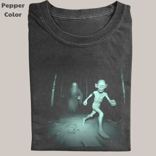 The Lord of the Rings Vintage Tee, Gollum Galdalf T-Shirt, Movie Graphic Tee, Unisex Meme Cringe Funny Dumb Shirts, Menswear Womenswear Streetwear