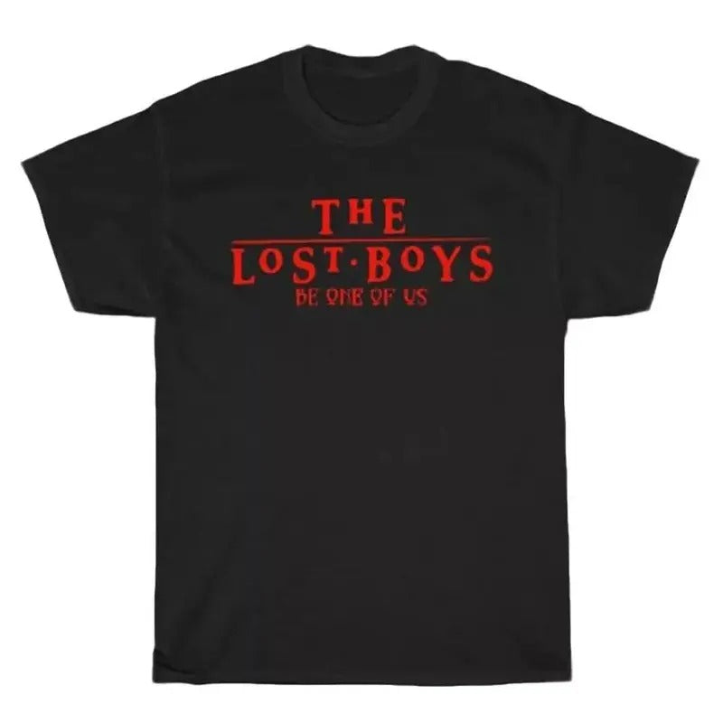 The Lost Boys 80's Horr0r Men's Black T-Shirt Cotton Streetwear Hoodie, Sweatshirt | WearSparks.com