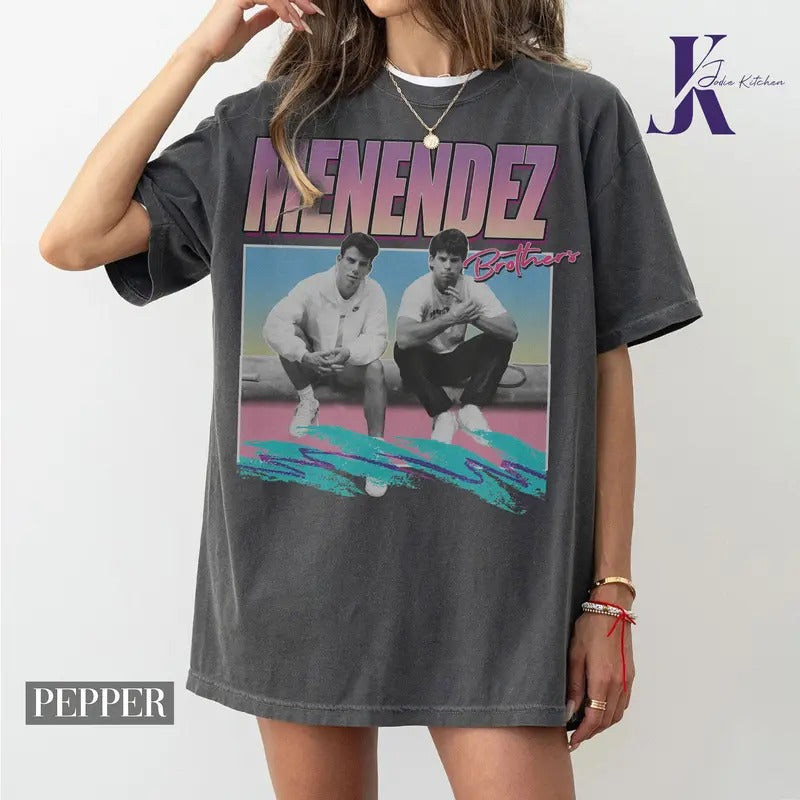 The Menendez Brothers Graphic Shirt, Lyle and Erik Menendez Shirt, Menendez Brothers Comfort Colors Shirt