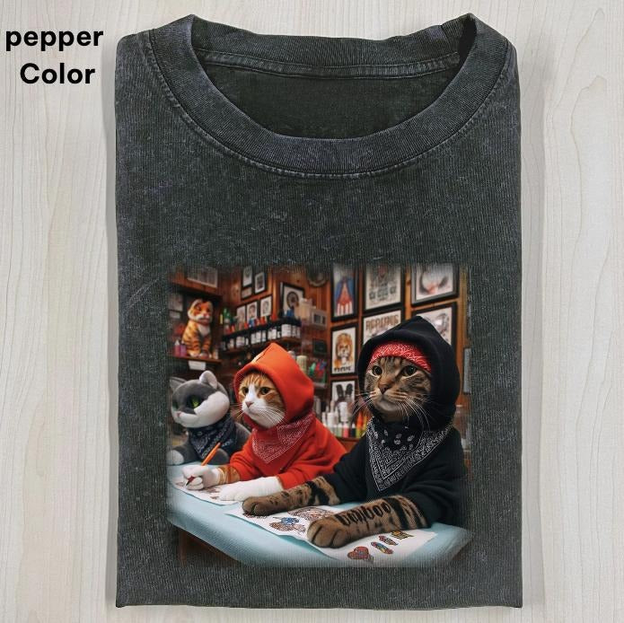 The Meowfia: Funniest Of The Cat Street Gangs T-shirt, CAT SELFIE T-SHIRT, FUNNY CUTE CAT, funny shirts for women,...