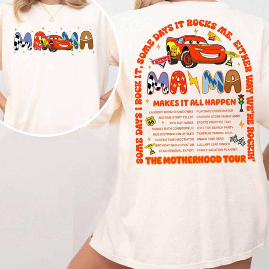 The Motherhood Tour MC Que Mothers Day Shirt, 95 Lightning  MCQ Shirt,Mama Sweatshirt, Mother's Day Shirt, Gift For Mom