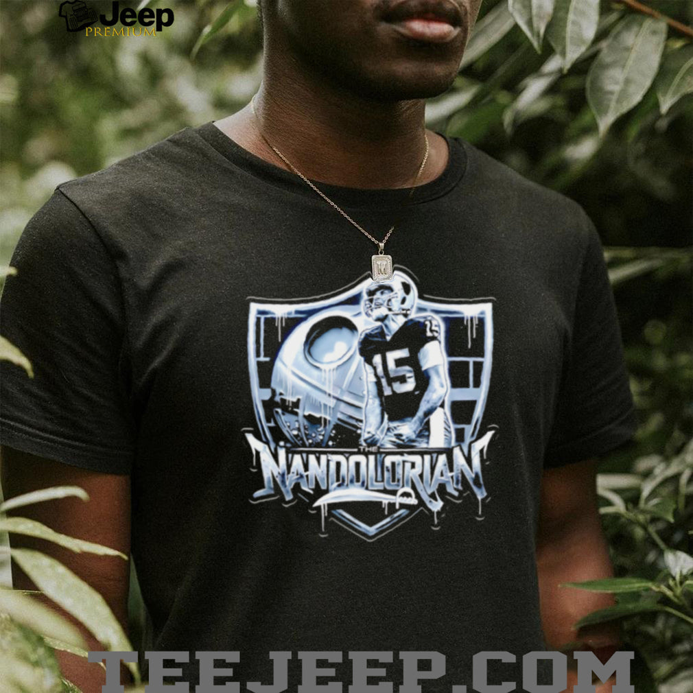 The Nandolorian Las Vegas Football Helmet Shield T Shirt