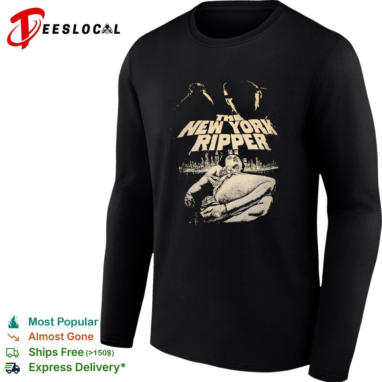 The New York Ripper Horror Movie Lucio Fulci shirt