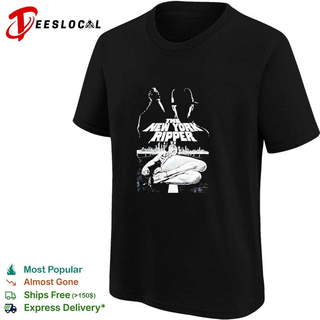 The New York Ripper horror movie shirt