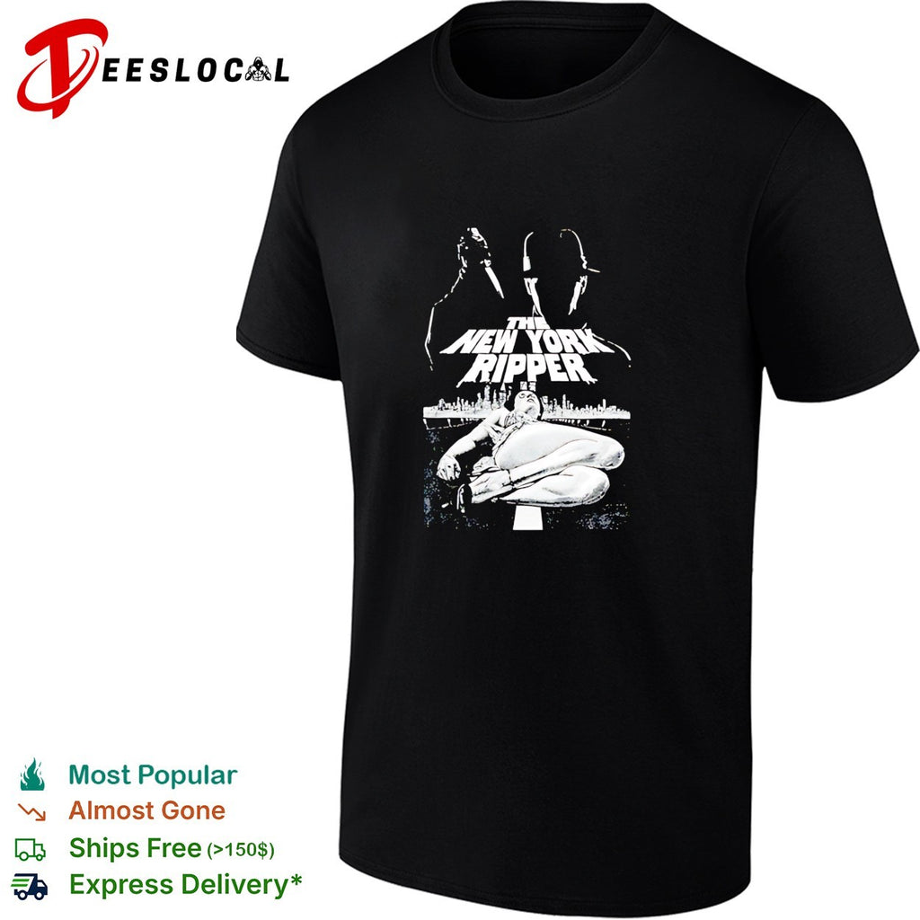 The New York Ripper horror movie shirt