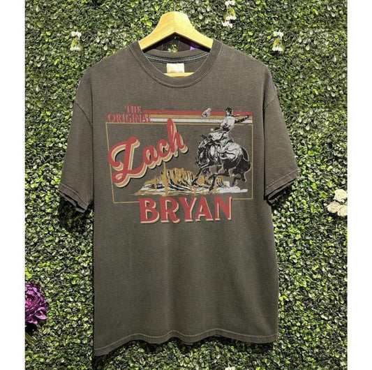 The Original Zach Vintage Shirt, Bryan 90s Retro Design Graphic Sweatshirt, Vintage Shirt Gift For Her Menswear Top Underwear Man Streetwear Tropical Casual Crewneck Round Neck Shortsleeve