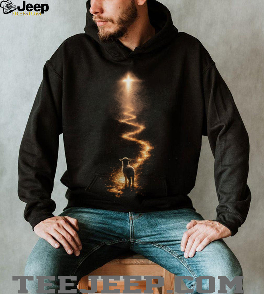 The Path to Light Christian Lamb of God Graphic T Shirt
