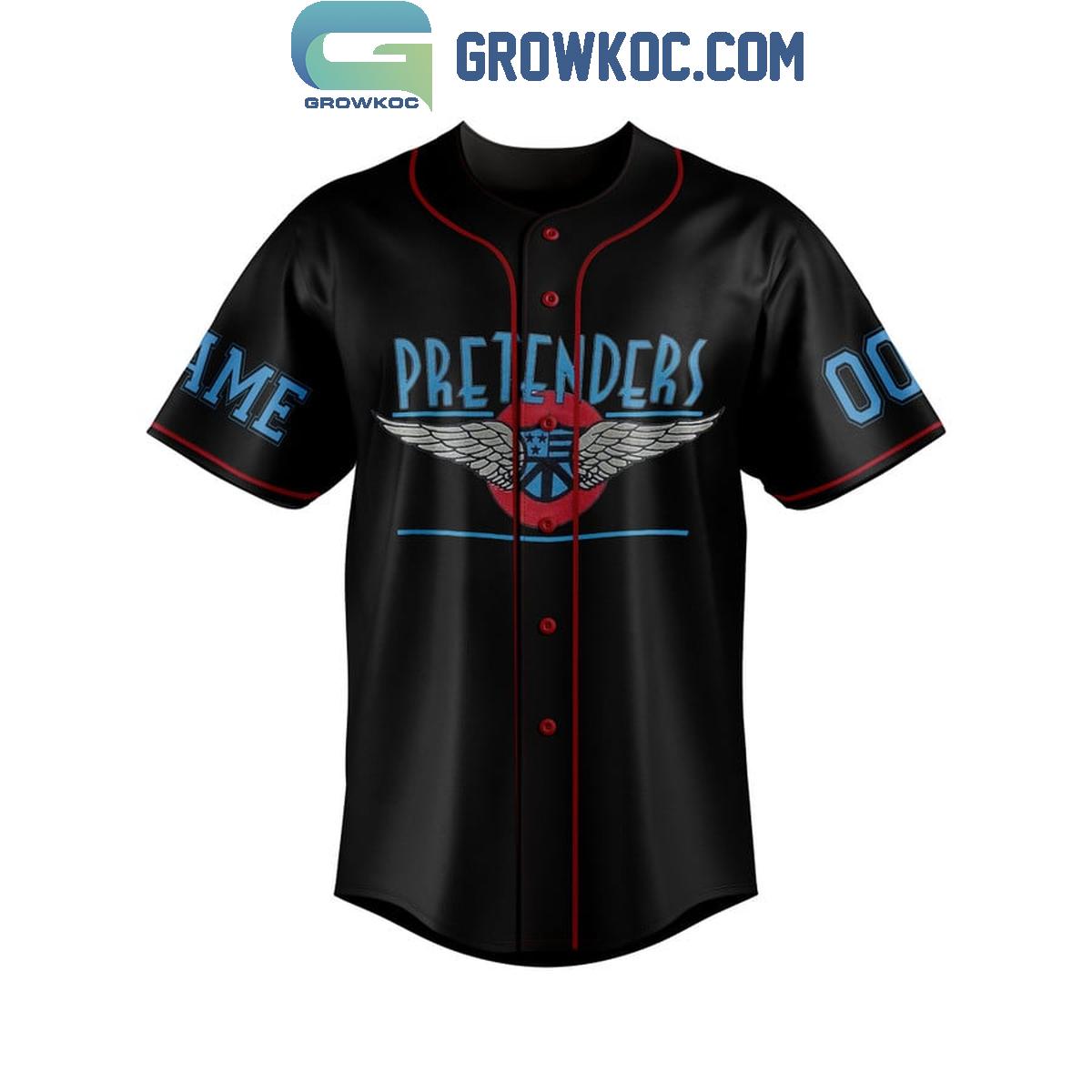 The Pretenders I’ll Think Of You Black Design Personalized Baseball Jersey