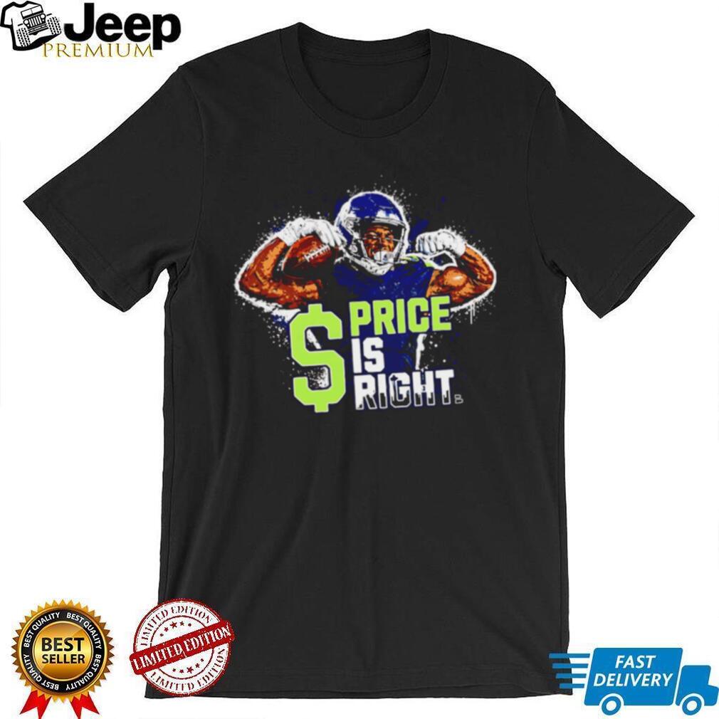 The Price Is Right Seattle Football Wide Receiver Player Illustration Men Sports Fans T Shirt