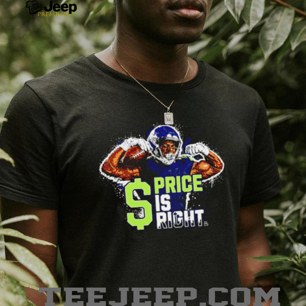 The Price Is Right Seattle Football Wide Receiver Player Illustration Men Sports Fans T Shirt