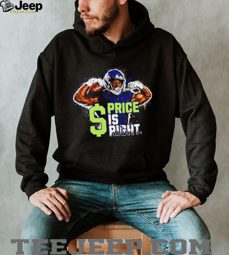 The Price Is Right Seattle Football Wide Receiver Player Illustration Men Sports Fans T Shirt