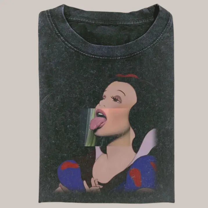 The Princess T-Shirt, Princess Graphic Tees, Meme Cringe Funny Dumb Shirts, Unisex Movie Shirt Menswear Womenswear Streetwear