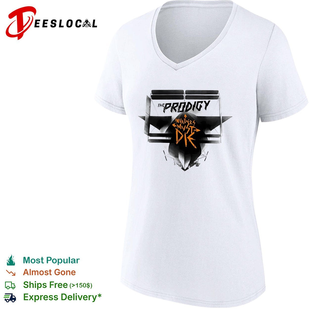 The Prodigy Invaders Must Die airship musical album shirt