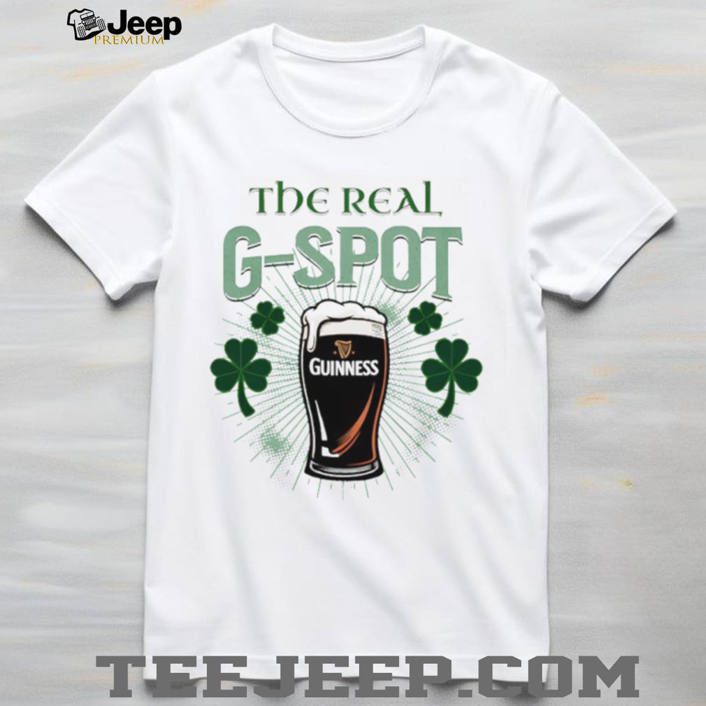 The Real G Spot Guinness Beer St. Patrick’s Day Graphic T shirt