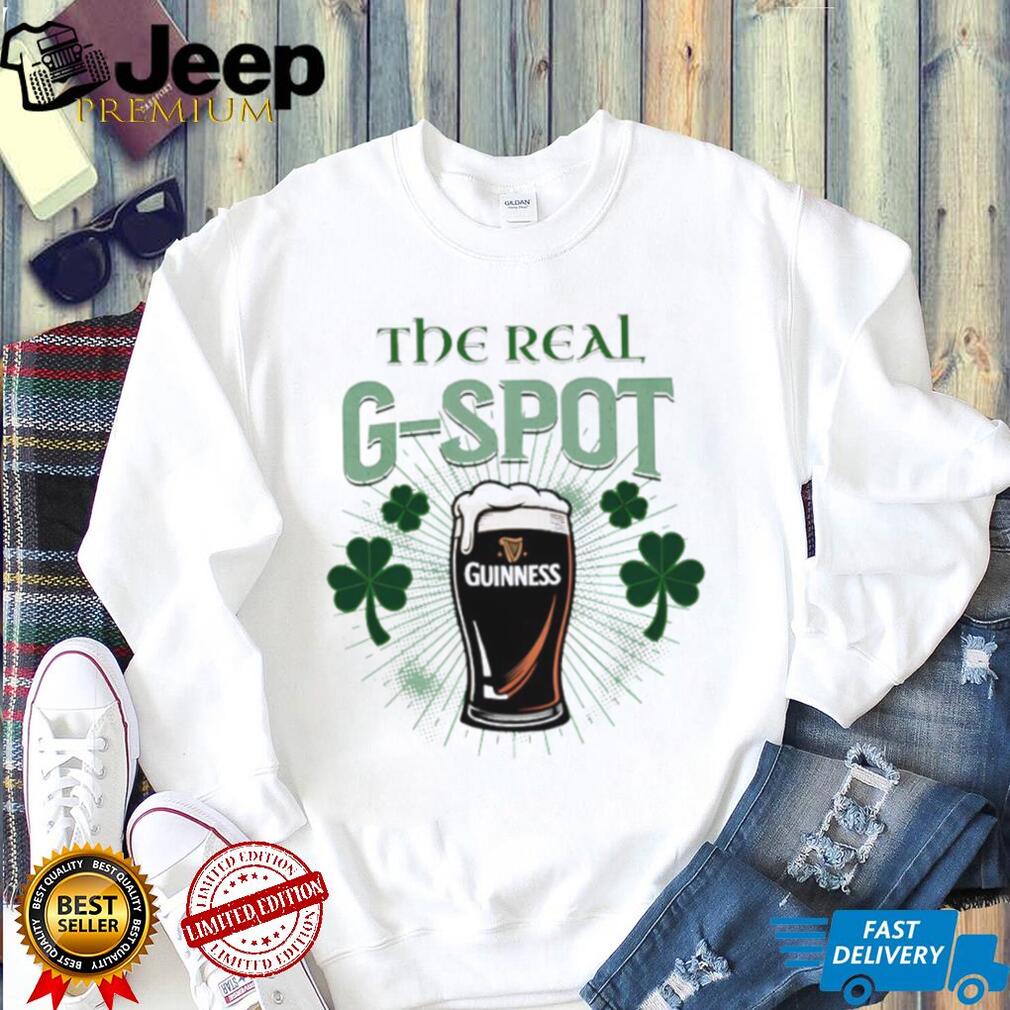 The Real G Spot Guinness Beer St. Patrick’s Day Graphic T shirt