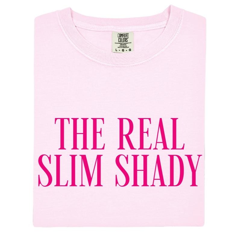 The Real Slim Shady Tee, The Real Slim Shady Comfort Colors T-Shirt Hoodie, Sweatshirt | WearSparks.com
