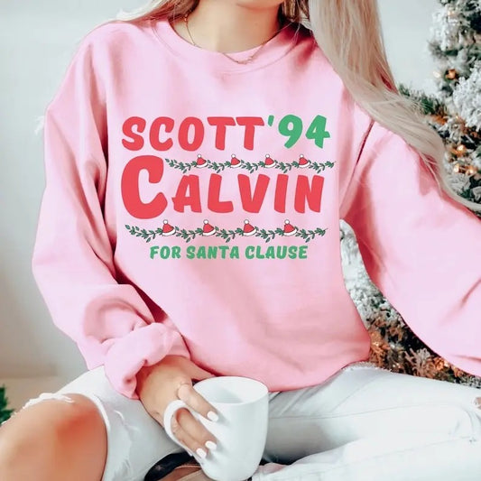 The Santa Clause Sweatshirt, Christmas Movie Crewneck, Christmas Sweater, Classic Holiday Movie Sweatshirt, Xmas Tee, Christmas Gift Shirt, Christmas Party Shirt