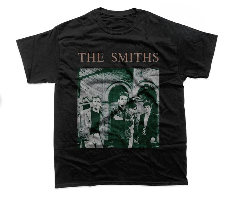 The Sm!ths Unisex T-Shirt -Music Band Graphic Shirt - Rock Music Merch - Vintage Gift