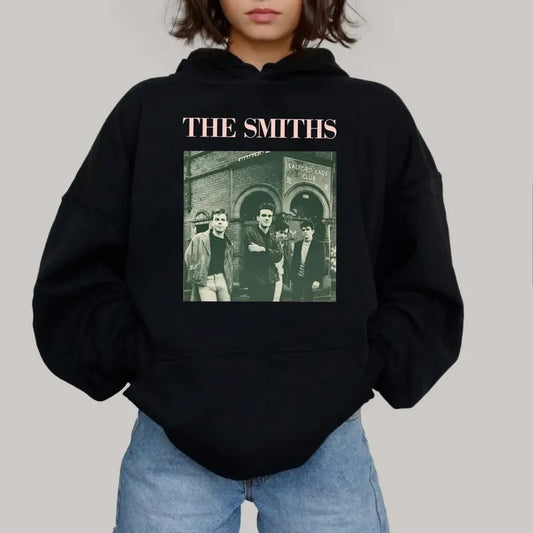 The Smithss Vintage Hoodie, 80s Alternative Wear, Indie Band Shirt, Rock Music Merch, Unisex Sweater Pullover Tee