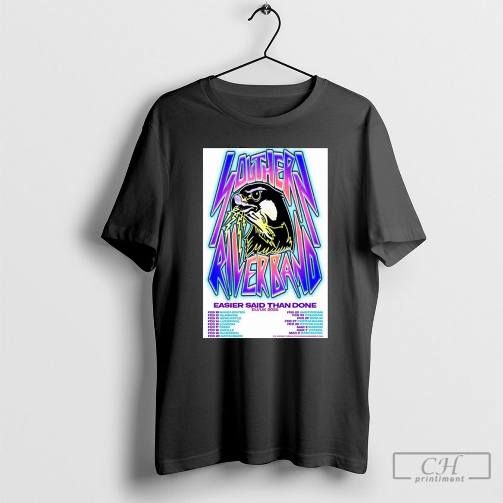 The Southern River Band Eu Uk Tour 2026 Shirt Sweater