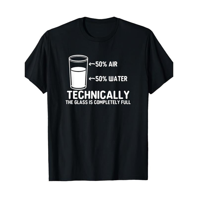 The Teacher Science and Technology cup is fully filled with T-shirt Made in USA