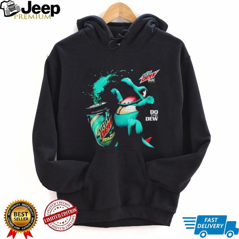 The Totodile x Mountain Dew Baja Blast Do The Dew Pocket Monster shirt