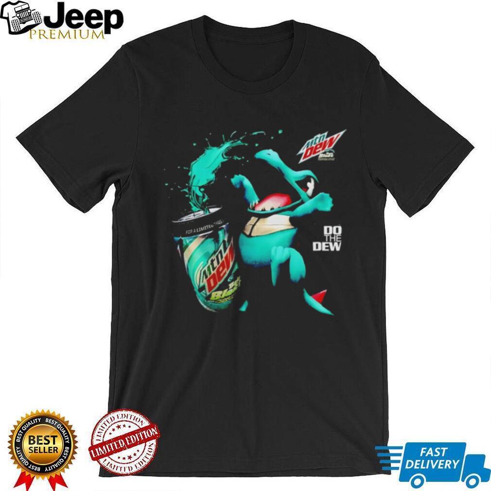 The Totodile x Mountain Dew Baja Blast Do The Dew Pocket Monster shirt