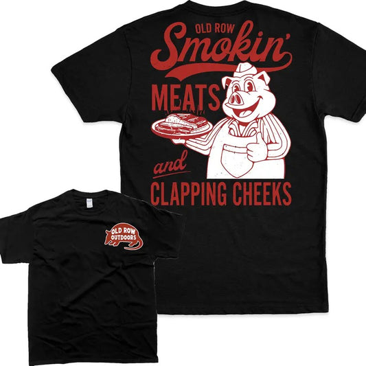 The Vintage Smokin' Meats Tshirt, Unisex Tshirt, Gift For Women And Men, Men's Tshirt, Men's Clothes, Retro Tshirt Crewneck Casual