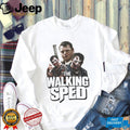 The Walking Sped Zombie Parody Graphic T Shirt