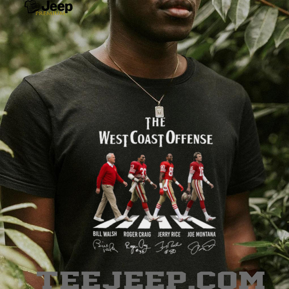 The West Coast Offense 49ers Vintage Retro Football Fans Unisex Shirt