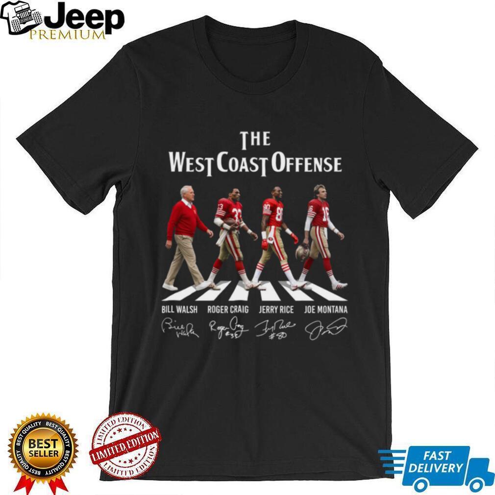 The West Coast Offense 49ers Vintage Retro Football Fans Unisex Shirt