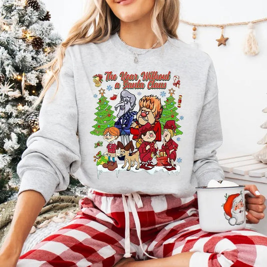The Year Without A Santa Claus Sweathirt, Miser Brothers Shirt, Paramedic TShirt, Miser Brothers Heating And Cooling Xmas Sweatshirt, Movie Xmas Gift