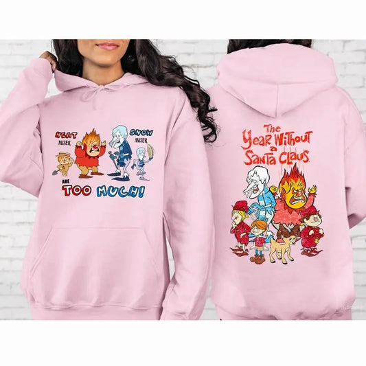 The Year Without Santa Snow Miser Heat Sweatshirt, Miser Brothers Shirt, Family Matching Shirt, Unisex Sweater Pullover Tee