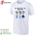 The evolution of the trash icon 1995 2025 shirt